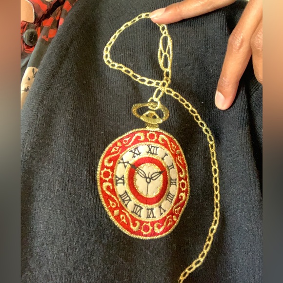 Jones New York clock sweater - Picture 4 of 4